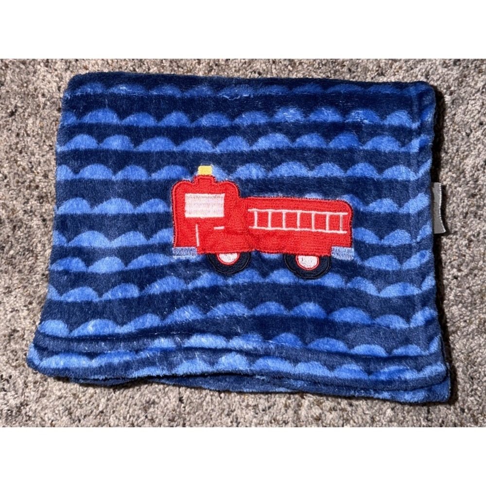 Le Bebe FAVORITE Firetruck/Fire Truck Baby Security Lovey Blanket‎